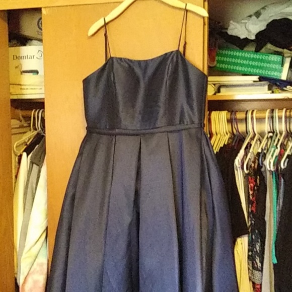 Dark Blue Prom Dress - Picture 1 of 3